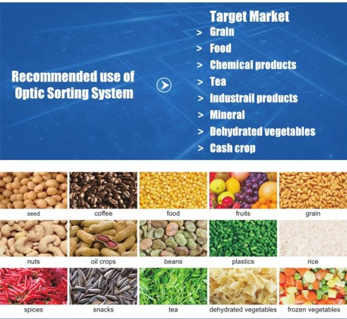 지능형 연두색 블루베리 쿨리 키위차 튀긴 양파 채소 과일 색상 정렬 기계 농장 가공 2