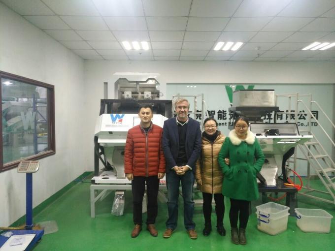 10 차트 녹색 파란색 갈색 흰색 유리 색상 분류 기계 와이파이 리모컨으로 색상 분류 14