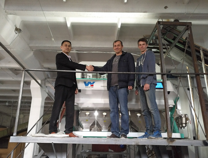 10 차트 녹색 파란색 갈색 흰색 유리 색상 분류 기계 와이파이 리모컨으로 색상 분류 17