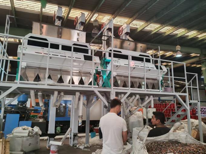 검은색 플라스틱 조각 색상 선별기 지능형 CCD 색상 선별기 고효율 색상 분리 기계 PVC PET용 20