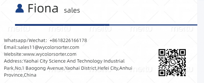 소금 스테인리스 스틸 316L 광적 분류 기계 CCD 산업 색상 분류기 소금 정화 분리기 고정도 중국 26