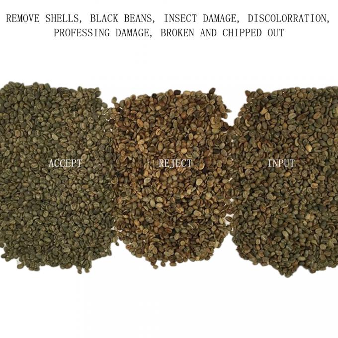 웬야오 1 차트 500kg/h 고출력 CCD 색상 분리기 굽은 커피 콩 색상 분류 기계 녹색 콩 색상 분류기 3
