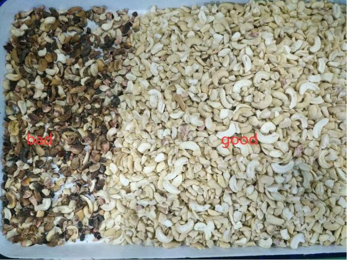 토시바 CCD 센서와 RGB 카메라를 갖춘 지능형 6 차트 캐시우넛 색상 분류 기계 7