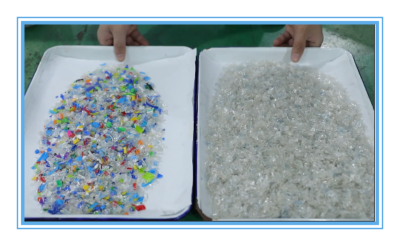 위안야오 고효율 폴리머 정렬 기계 PET 병 덩어리 플라스틱 컬러 정렬 기계 14