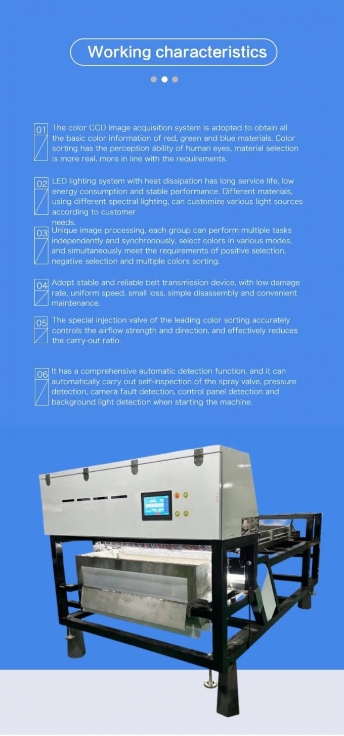 웬야오 더블 벨트 고기술 지능형 CCD 카메라 소프베리 컬러 서터 머신 2