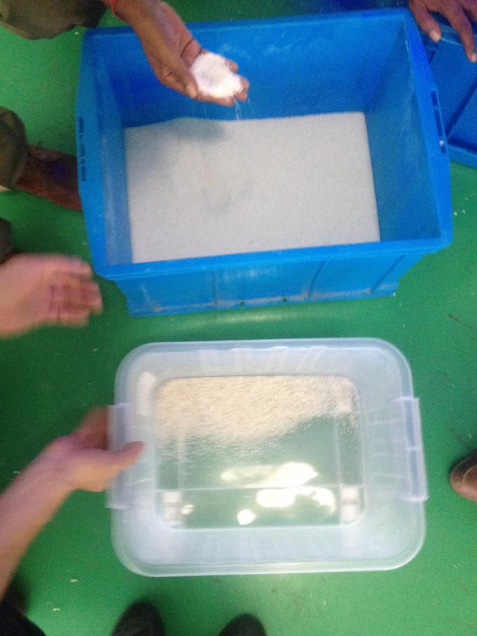 WENYAO 64 채널 광물 분류 기계 쿼츠 모래 실리카 파우더 컬러 분류 기계 3