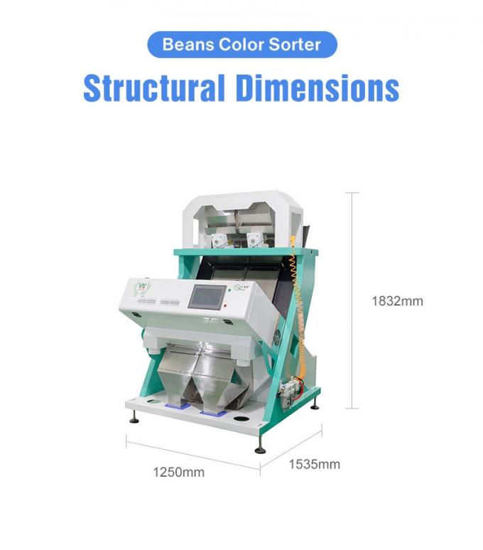 웬야오 중국 공장 가격 완전 자동 빨간 콩 신장 콩 색상 분류 기계 4