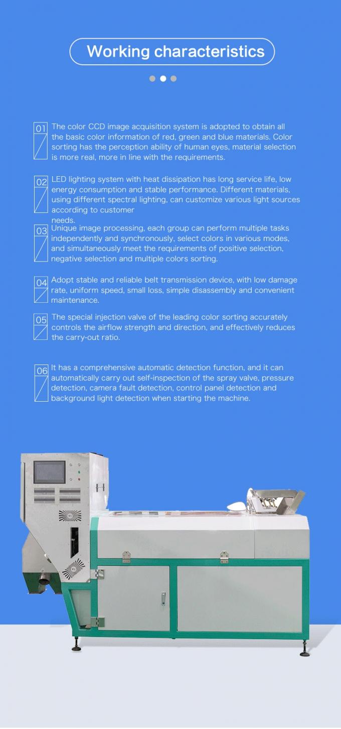 웬야오 고효율 산업용 벨트 스타일 구리 및 알루미늄 컬러 소터 기계 2