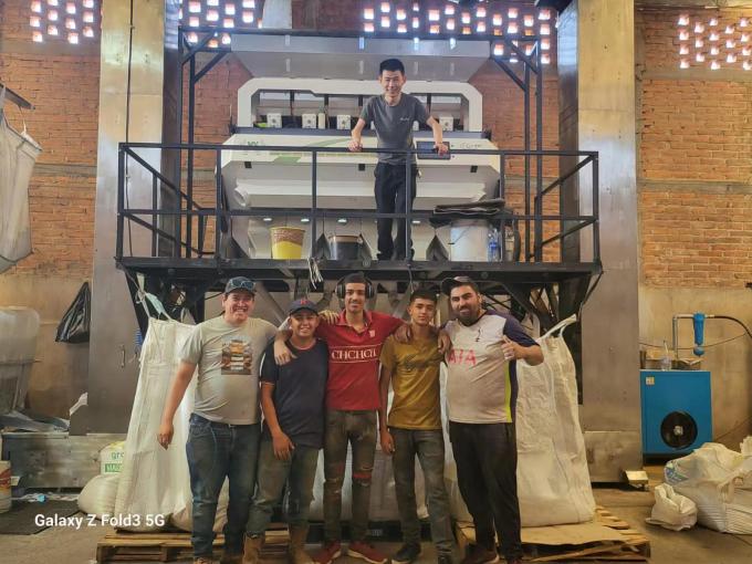 웬야오 CCD 커피콩 색상 선별기, 99.99% 정확도 12