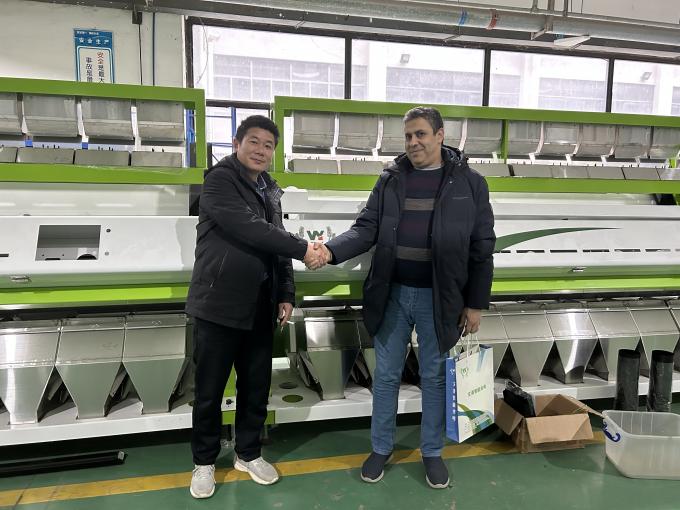 1200MM 벨트 컬러 서터 머신 오리 곡물 쌀 99.99% 정확성 16