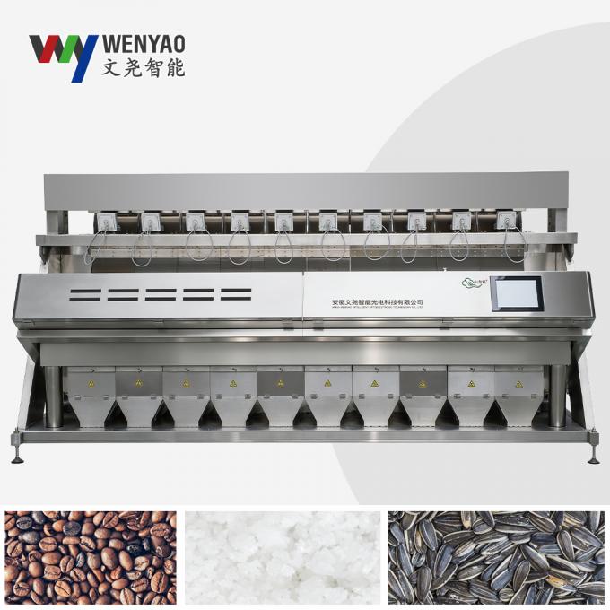 Large Output 304ss 316 Stainless Steel Intelligent Color Sorter Machine for Salt 0