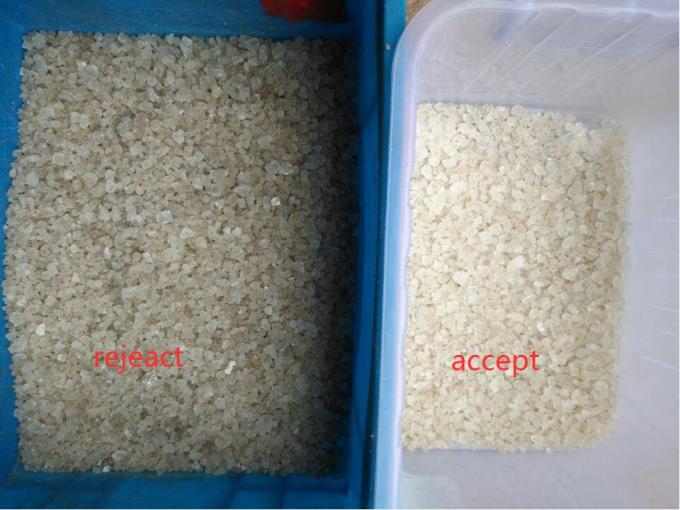 WENYAO 2025 신제품 출시 304/316L 고정밀 CCD 암염 입자 색상 선별기 3