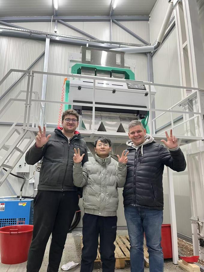 WENYAO 2025 신제품 출시 304/316L 고정밀 CCD 암염 입자 색상 선별기 11